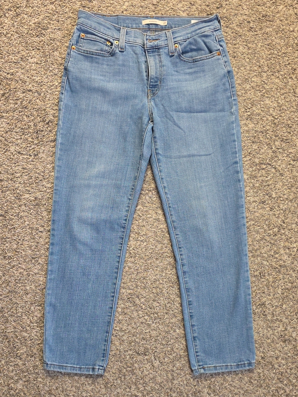 Levi's Women's Light Blue Boyfriend Jeans